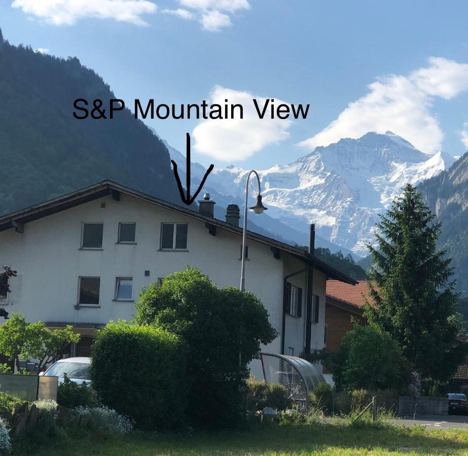 S&P Mountain View Apartment 1 Wilderswil Exterior foto